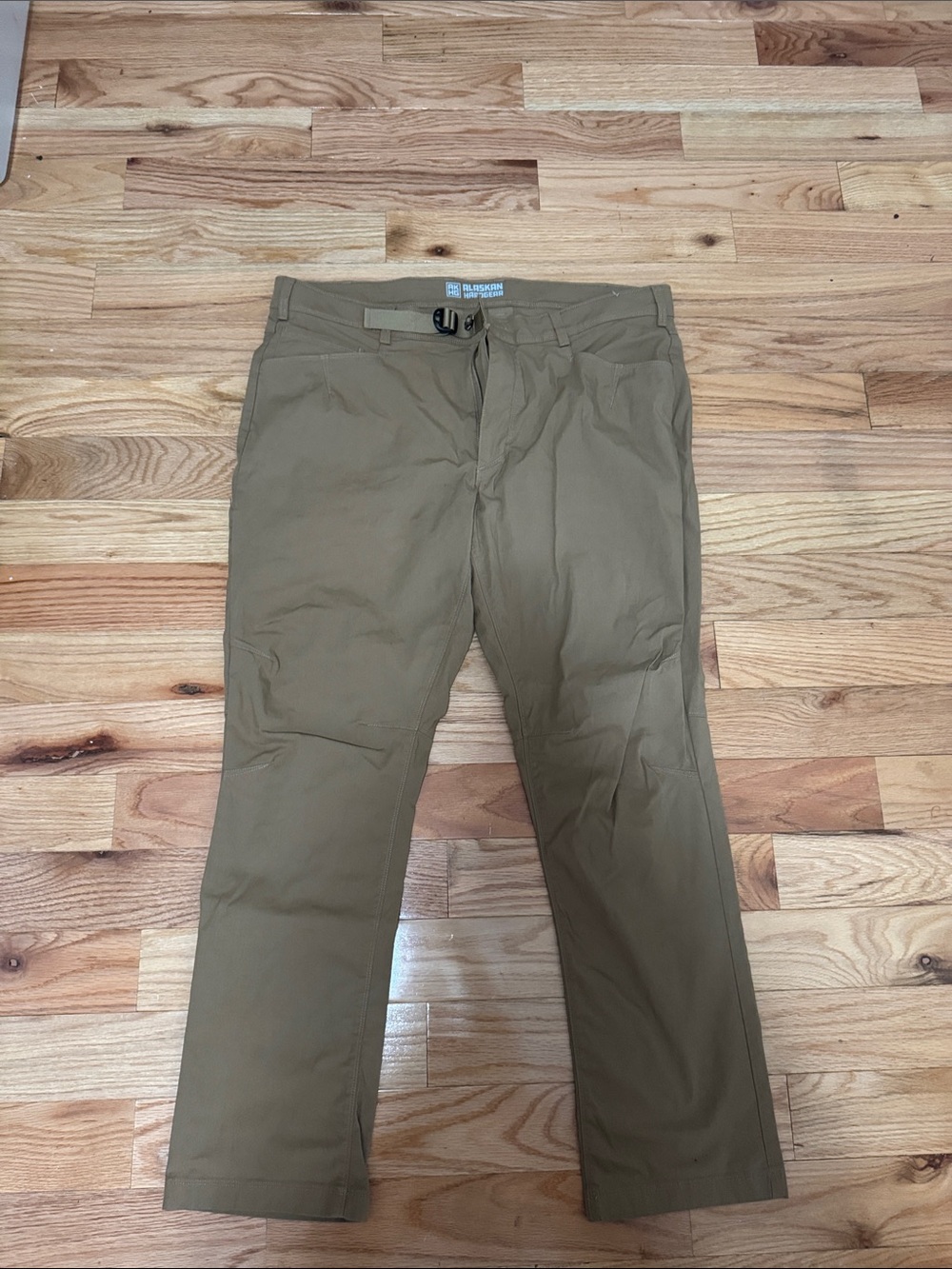 Duluth Trading Co Olive/Tan Men's AKHG Stone Run Standard Fit Pants